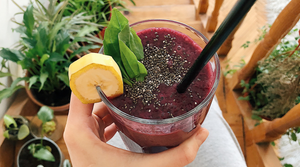 Glowing Skin Smoothie with a Nutrient Boost