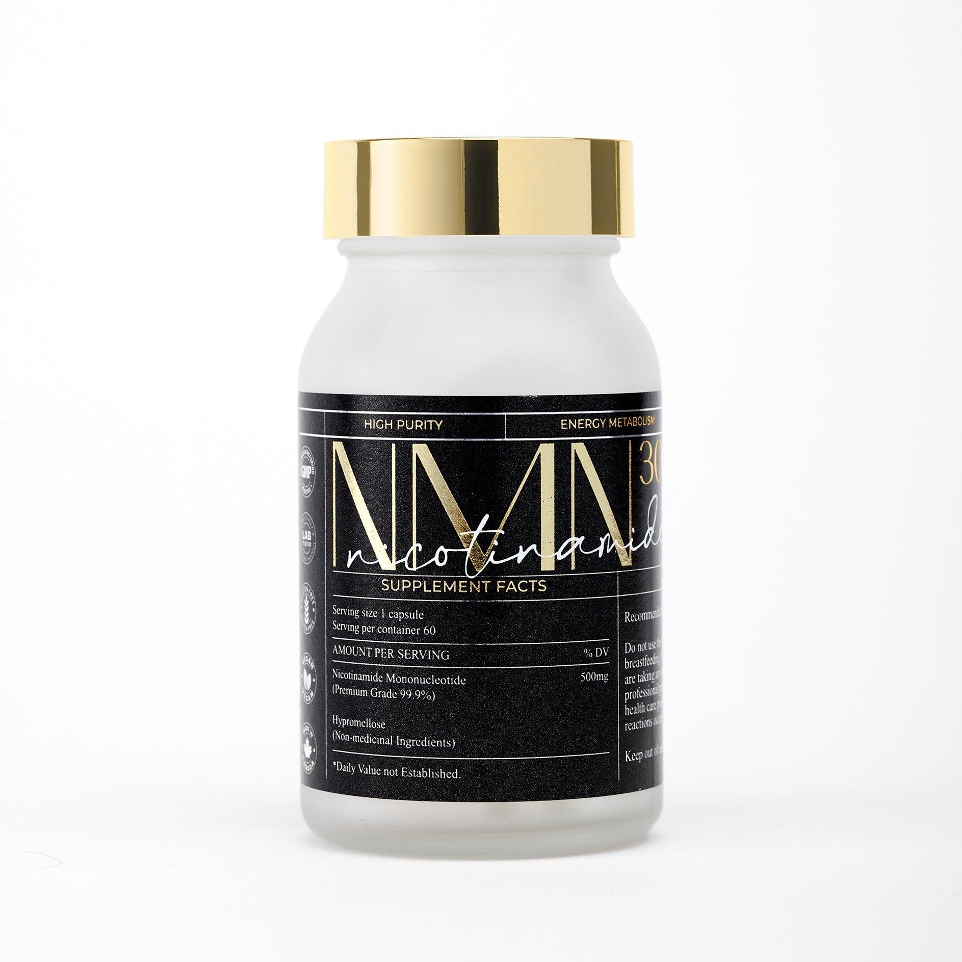 NMN 10000 - 60 Capsules [99.9% purity - Made in Canada]